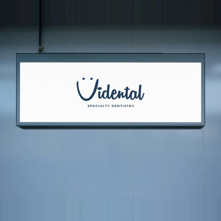 Vidental brand on a sign