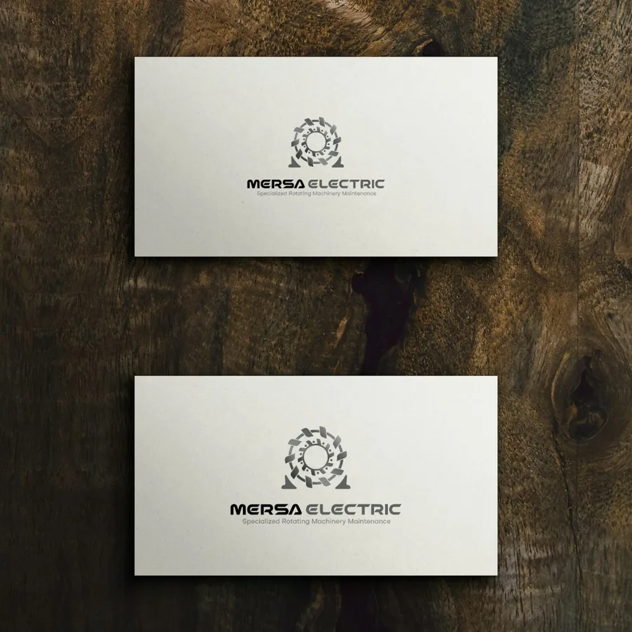 Mersa Electric brand on a card